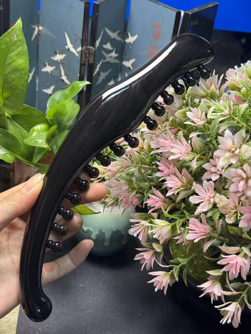 板娘专享  白水牛角黑金刚海马筋络葫芦钉钉刷-567