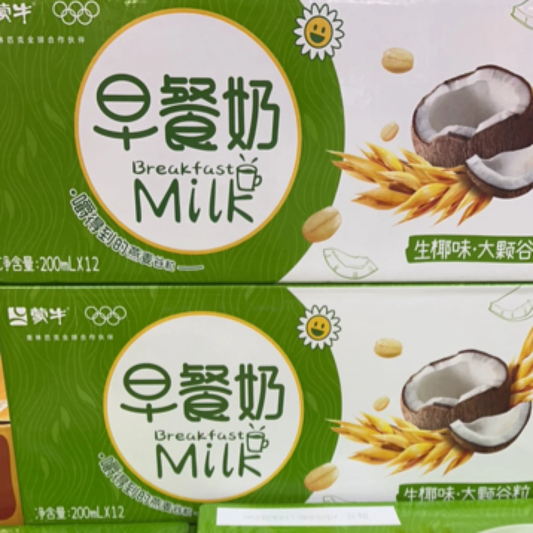 蒙牛早餐奶（生椰味）200ml×12盒