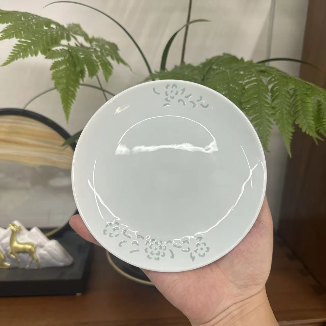 6英寸浅盘宝石青弄影