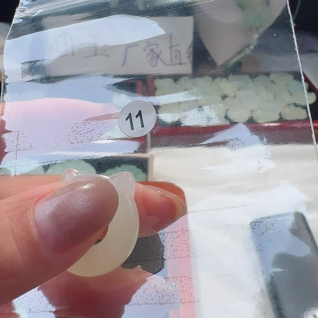 蛇纹石玉颈饰合金吃精美礼品