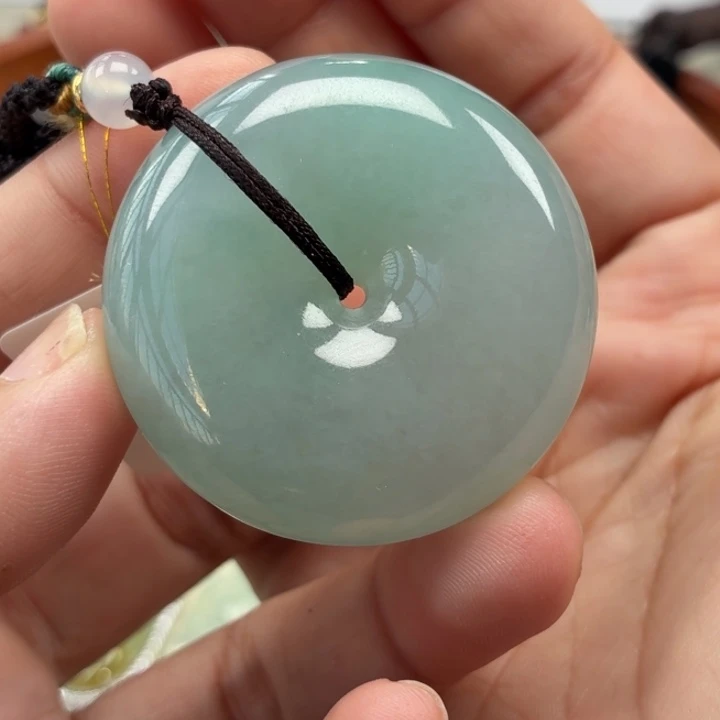 翡翠未镶嵌颈饰天然翡翠a货