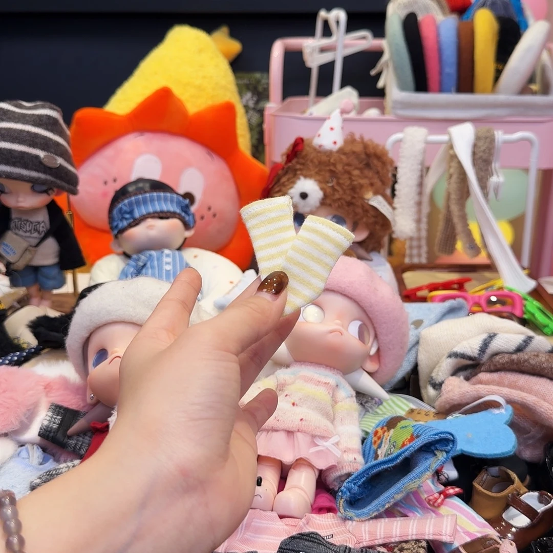 嘎子姐袜子黄色条纹