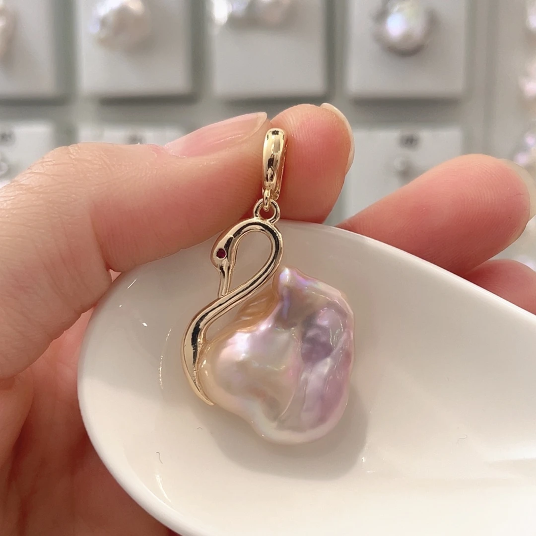 未镶嵌颈饰淡水珍珠