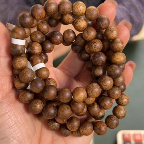 沉香手串白棋卡0.9多样性发1串