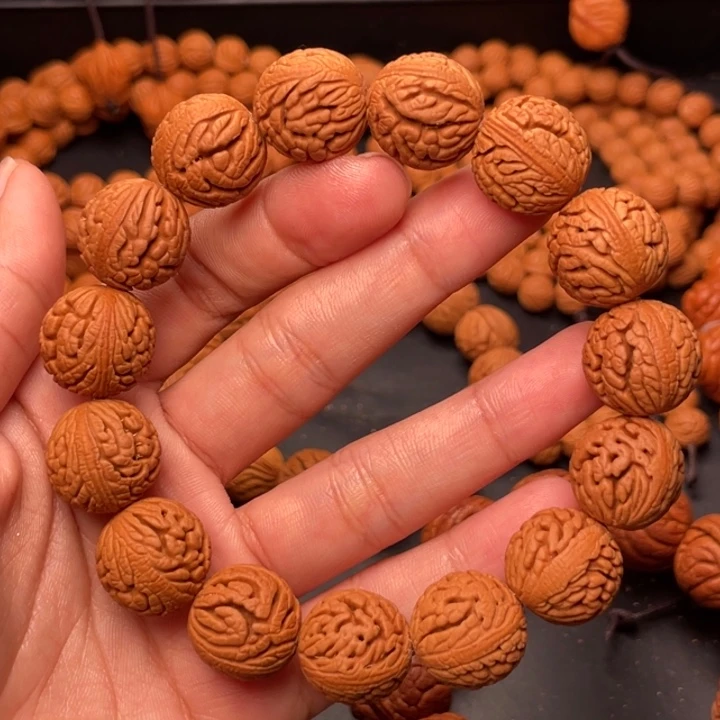 手串桃核绣球桃核15