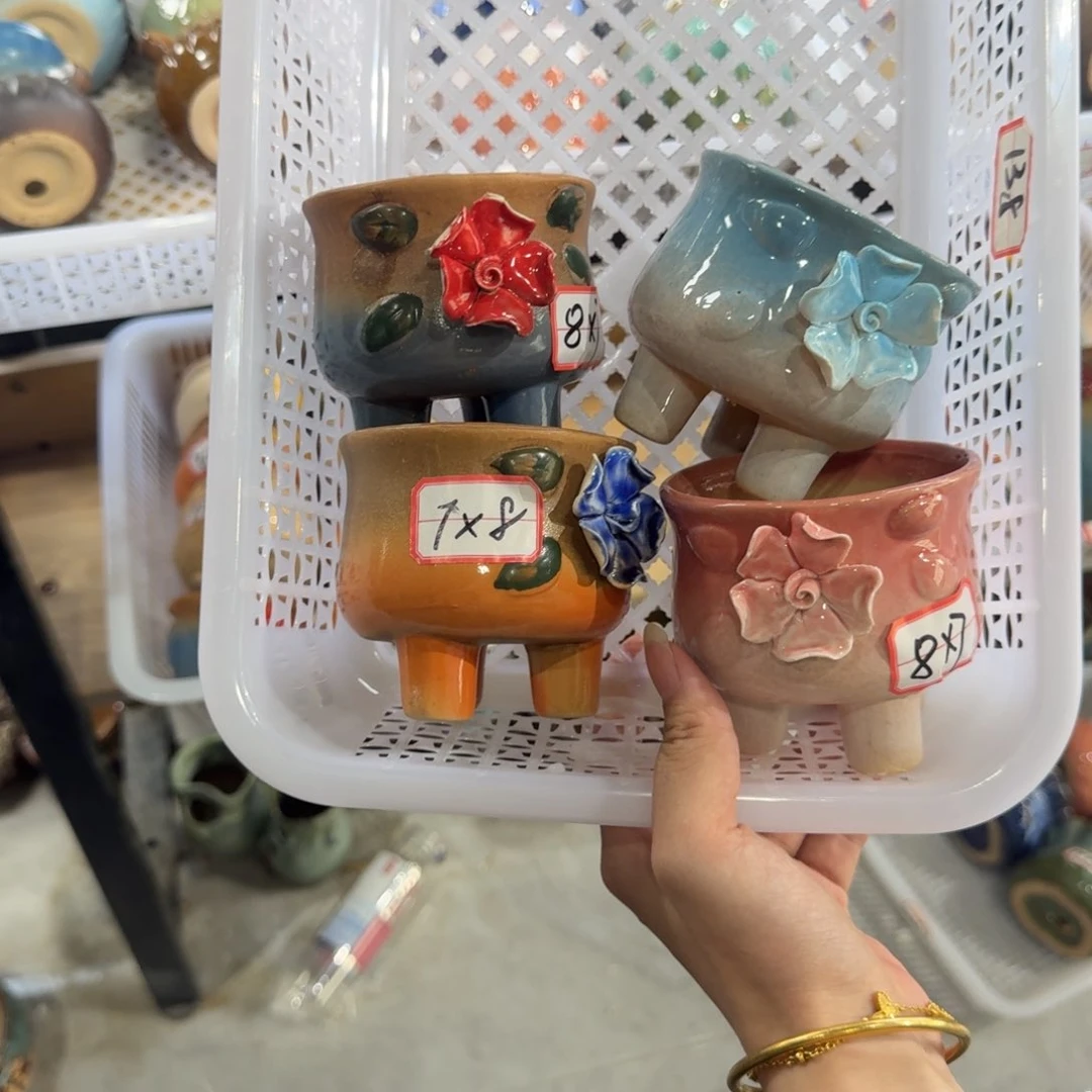 紫砂花盆粗陶粗陶