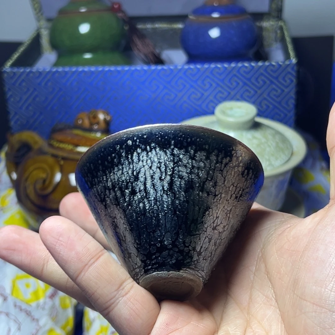茶盏建阳建盏喝茶主人杯