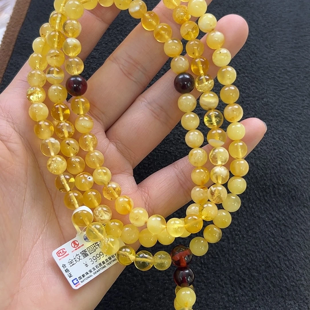 琥珀未镶嵌珠宝奇石