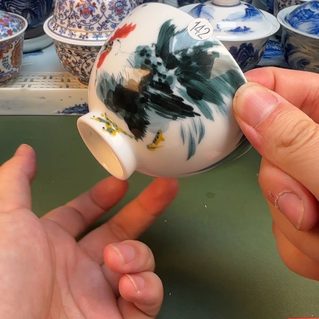 彦祖纯手工手绘茶具142