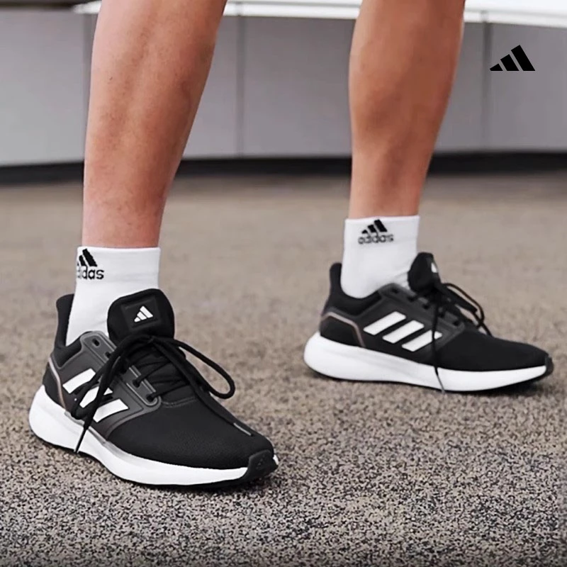 Adidas阿迪达斯正品男夏新薄款透气跑步鞋轻便透气运动鞋缓震休闲