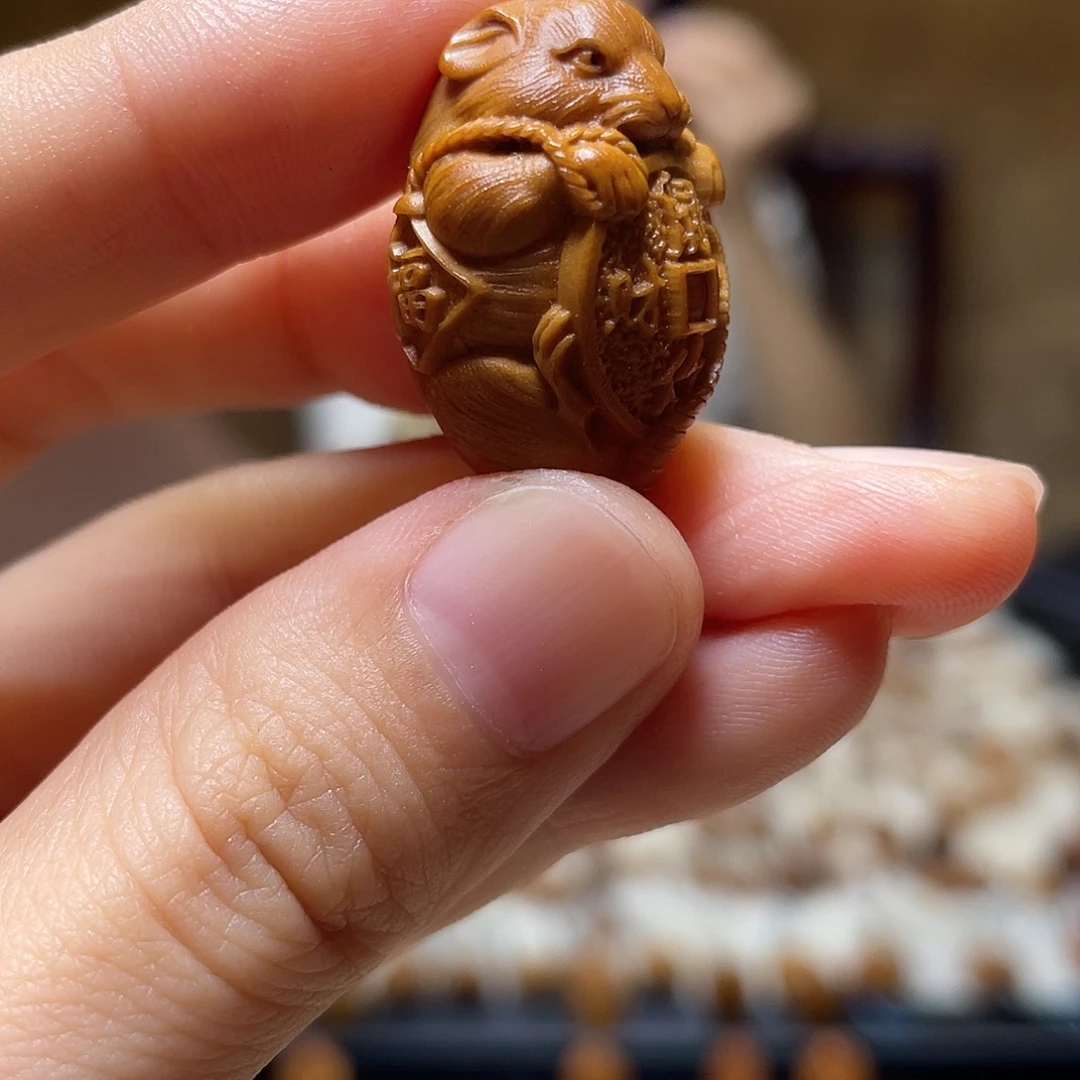 橄榄核手串/手链橄榄核 鼠来宝