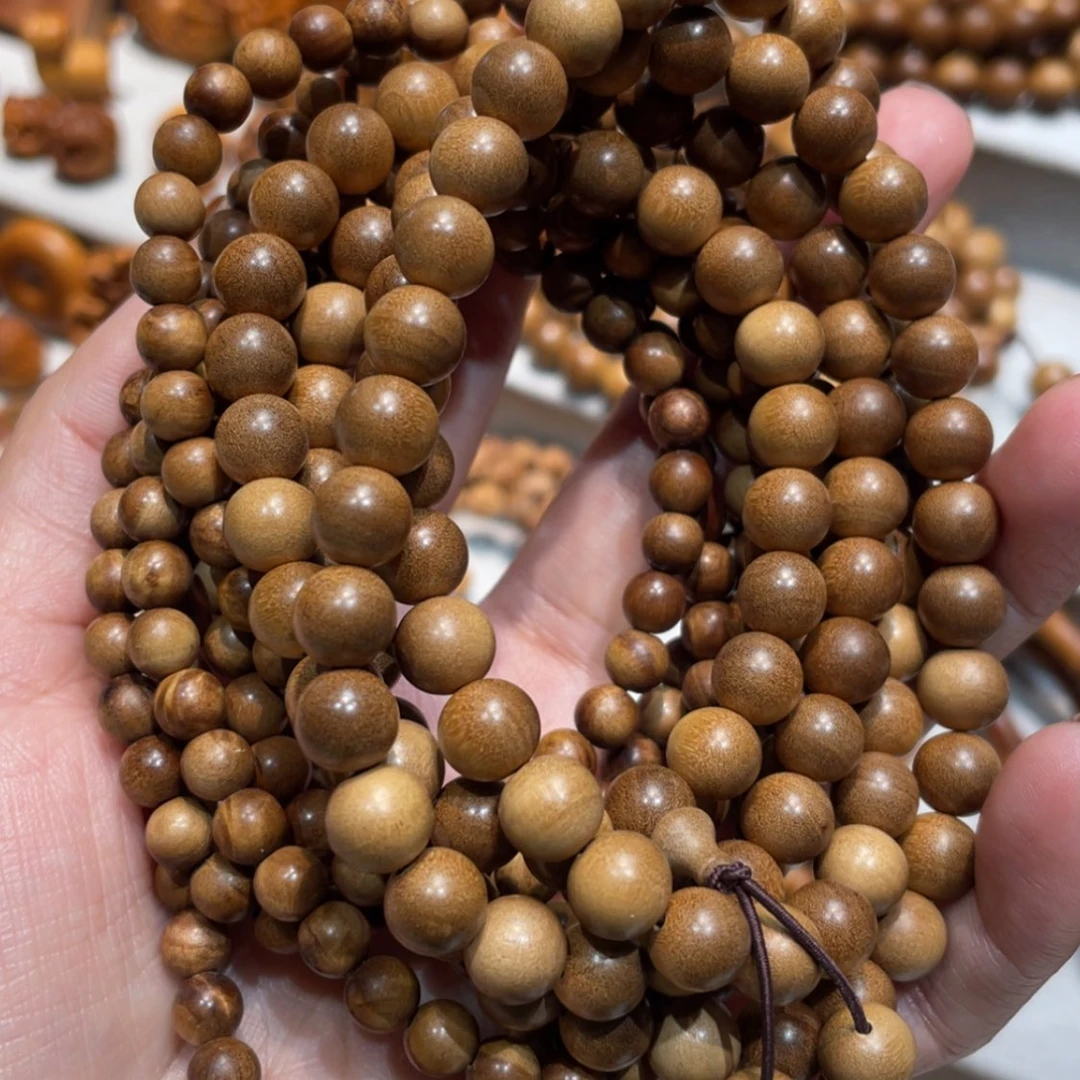 【闪购商品】檀香木手串/手链馨**哥0.6×108➕08×108微瑕手串