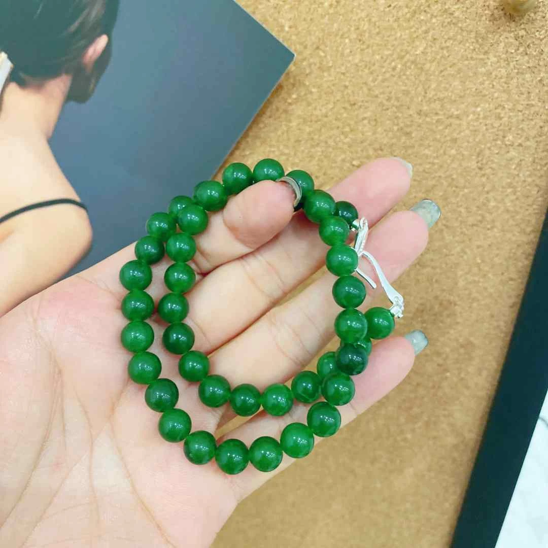 原创小众设计时尚高级感天然石手链夏露 多样性发货发其一