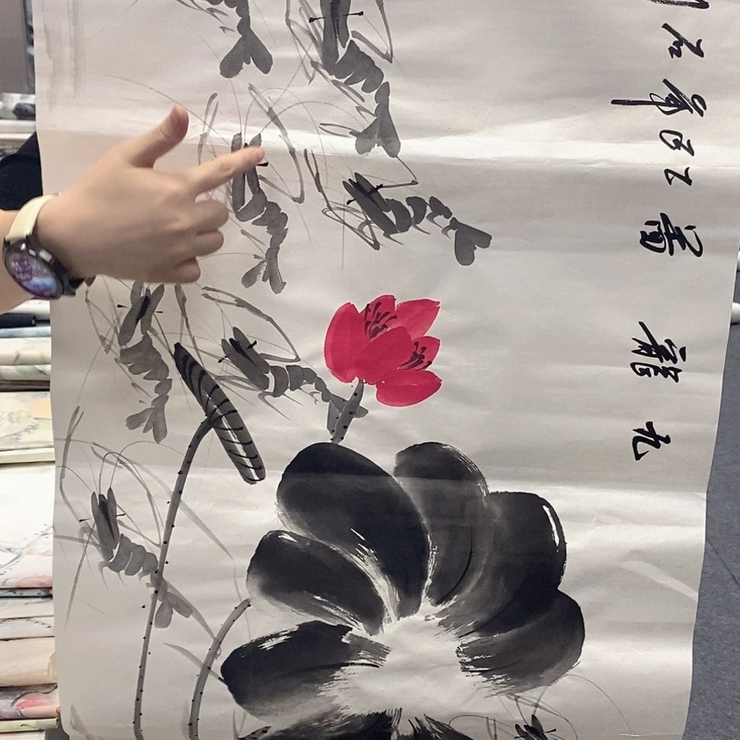 国画国画作品手绘