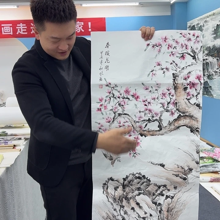 国画手绘国画作品