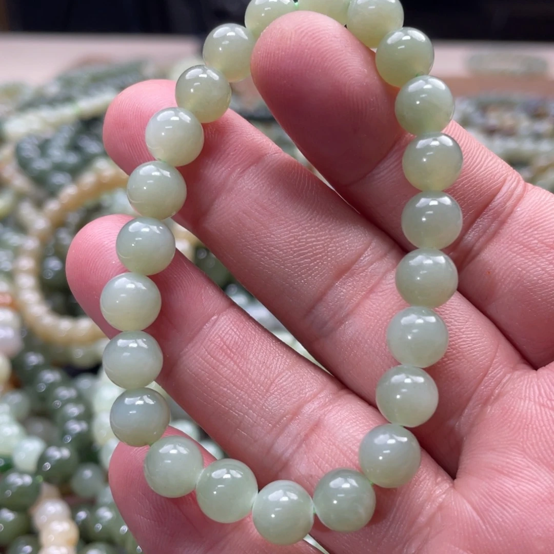 和田玉手链未镶嵌