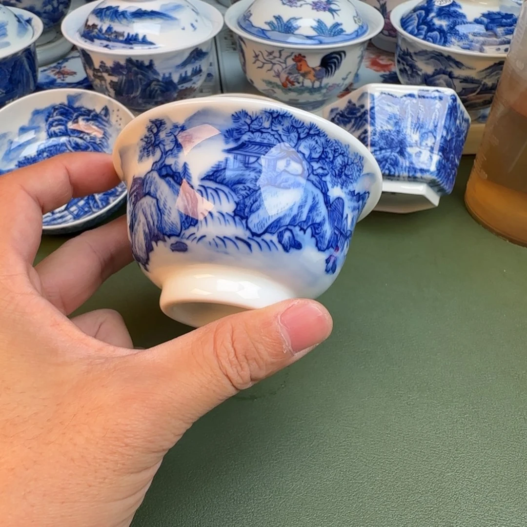陶纯手工纯手绘茶具289