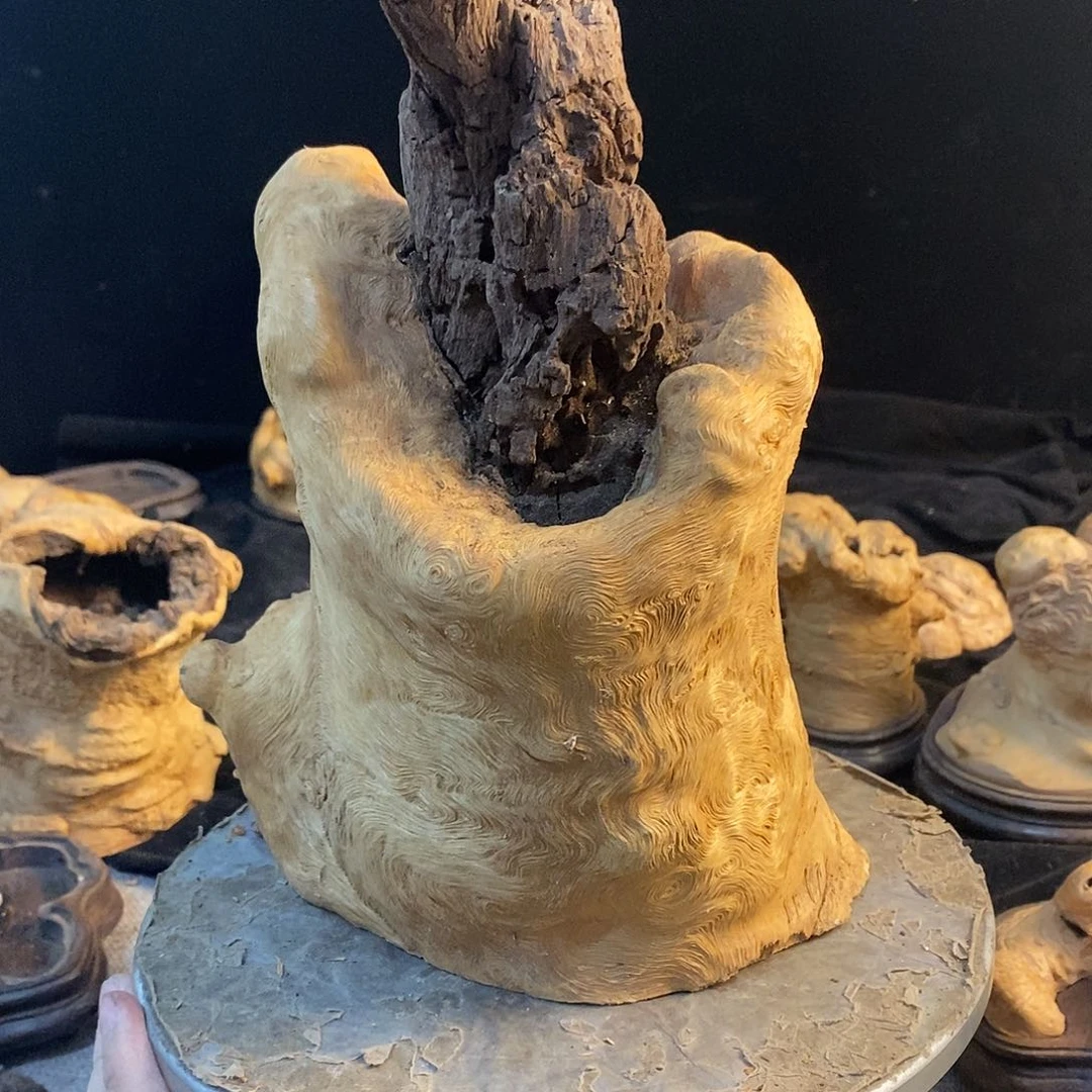 荔枝木黄*荔枝木香炉