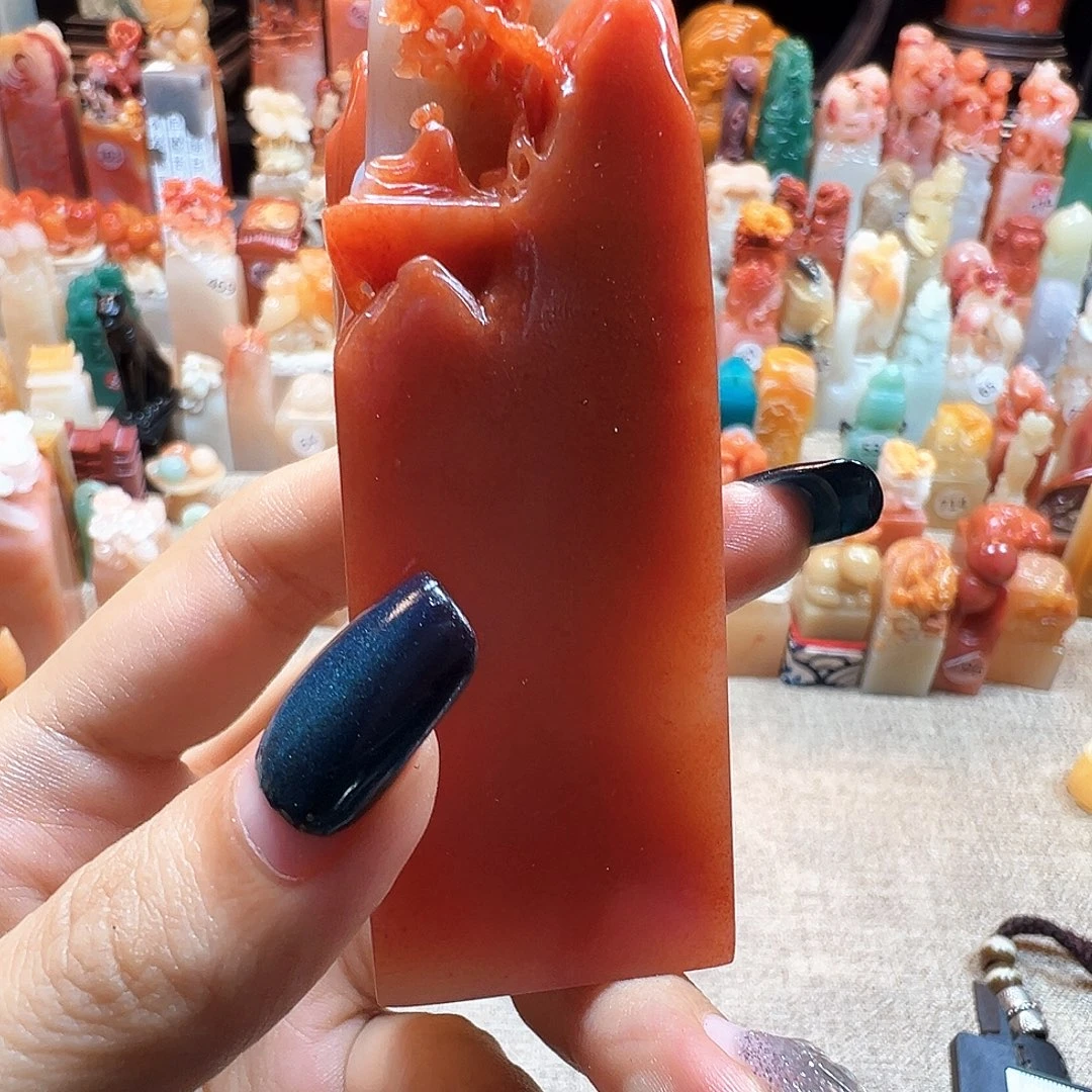 A***哥寿山石印石寿山石雕刻