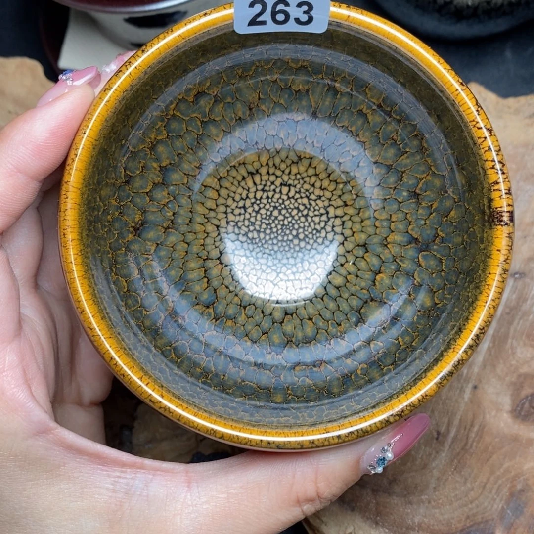 茶盏詹*士建窑建盏主人杯263