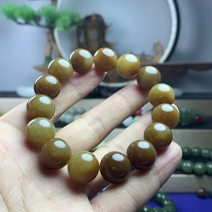 和田玉未镶嵌手串