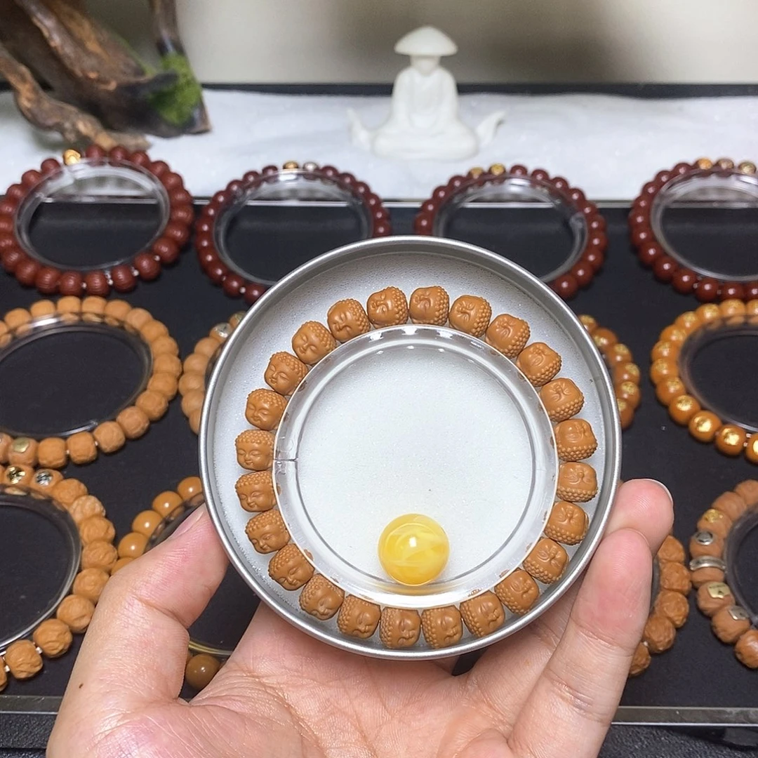 猴头核桃吊坠全品无暇宝宝佛尺寸10左右加配饰