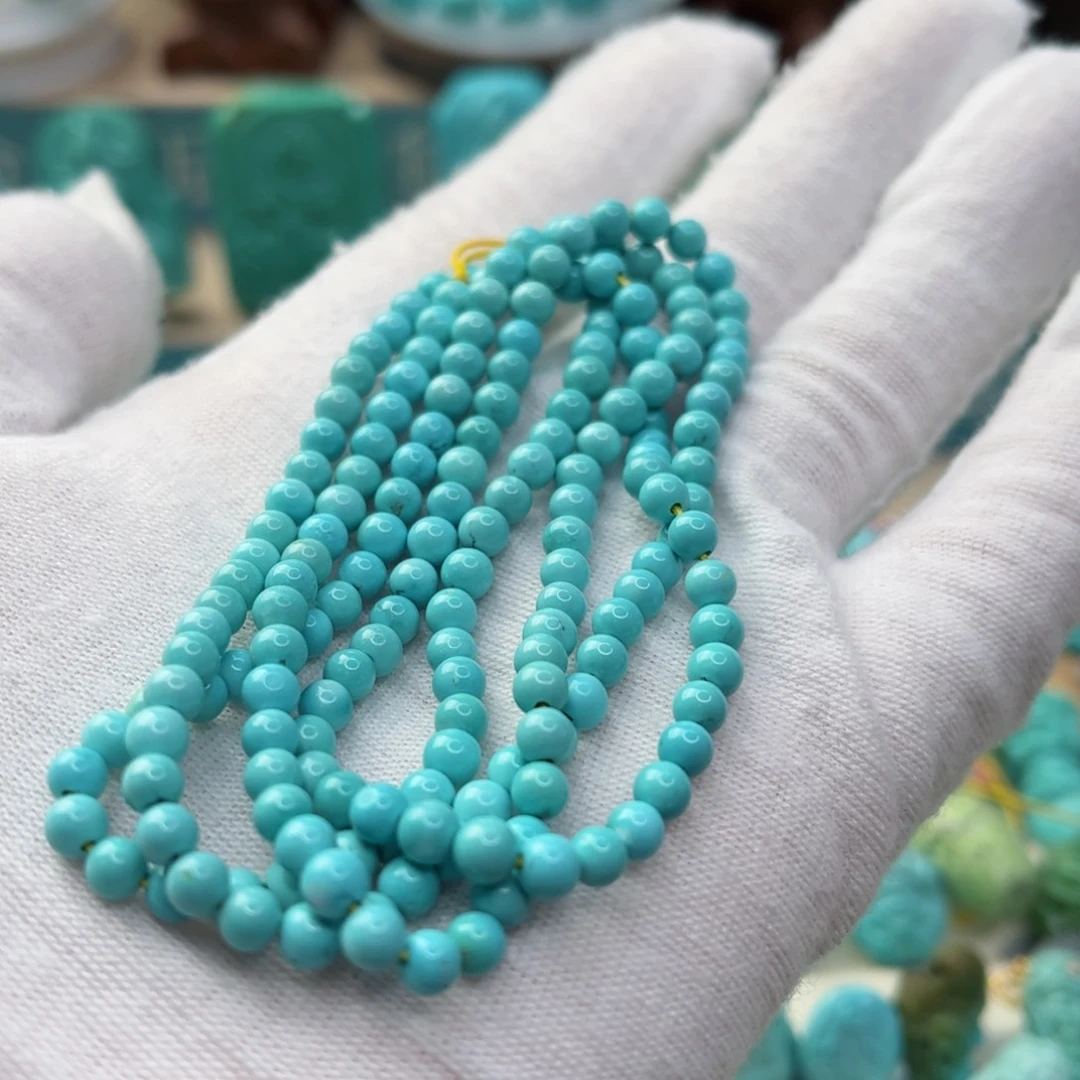 绿松石尺寸4.未镶嵌