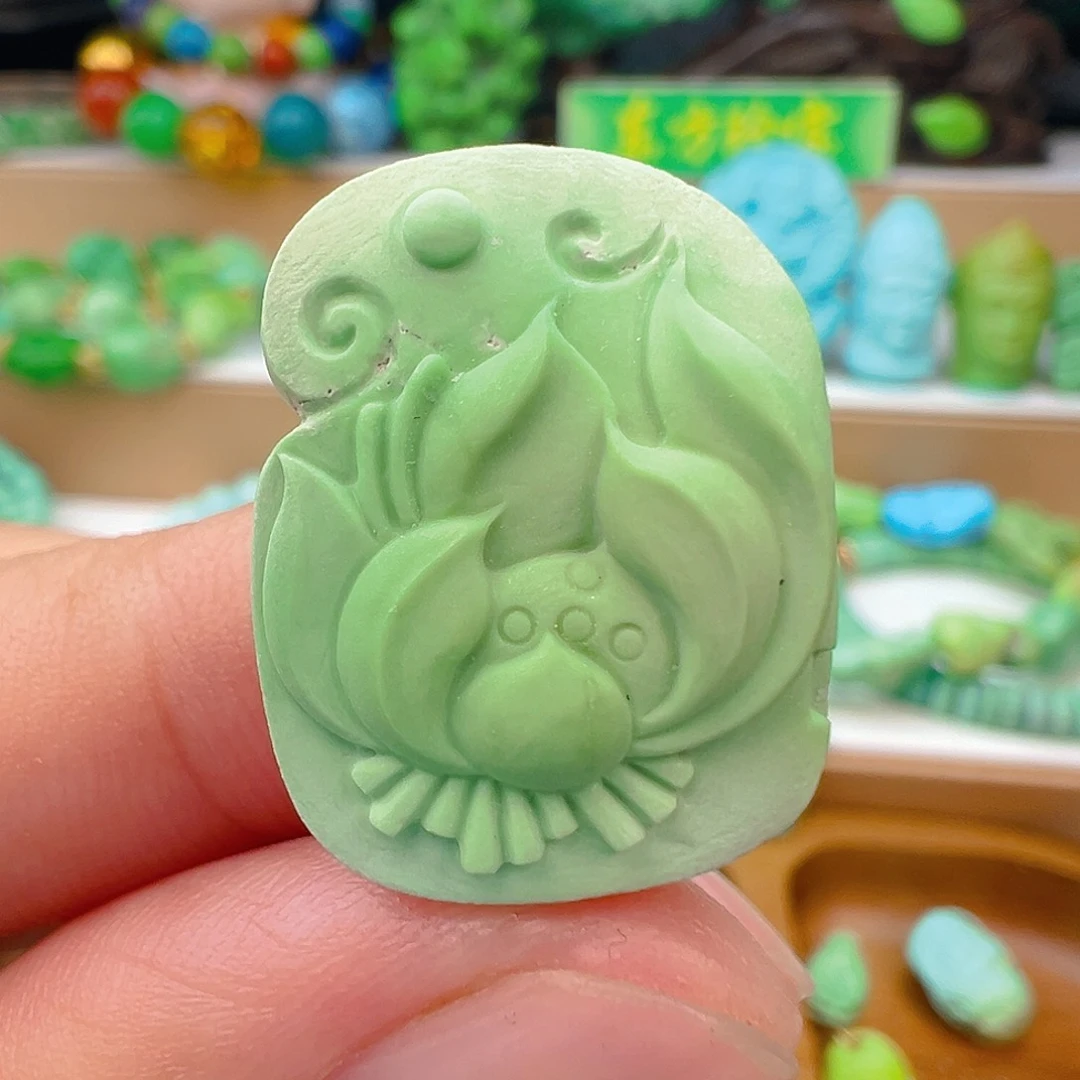 未镶嵌绿松石项链