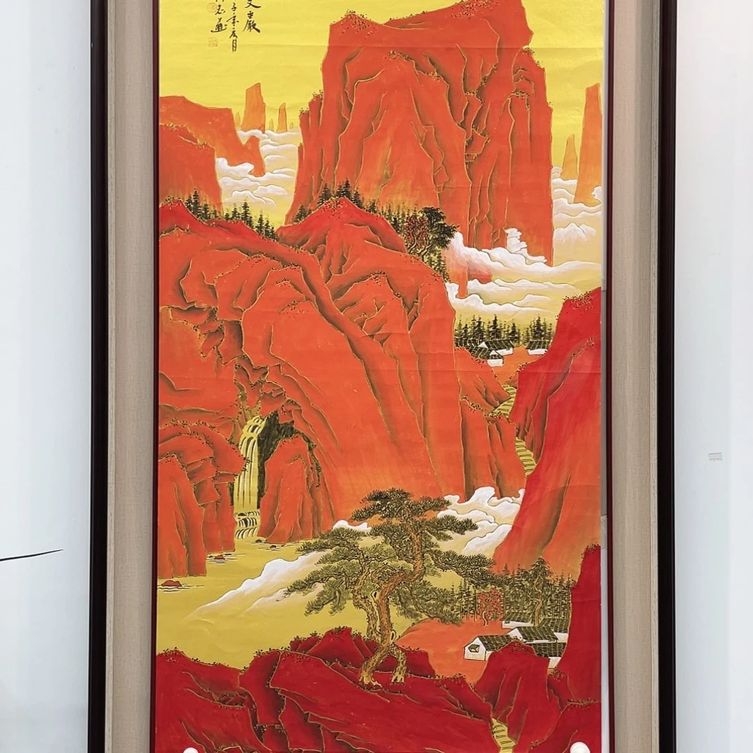 国画凌行志老师手绘精品国画