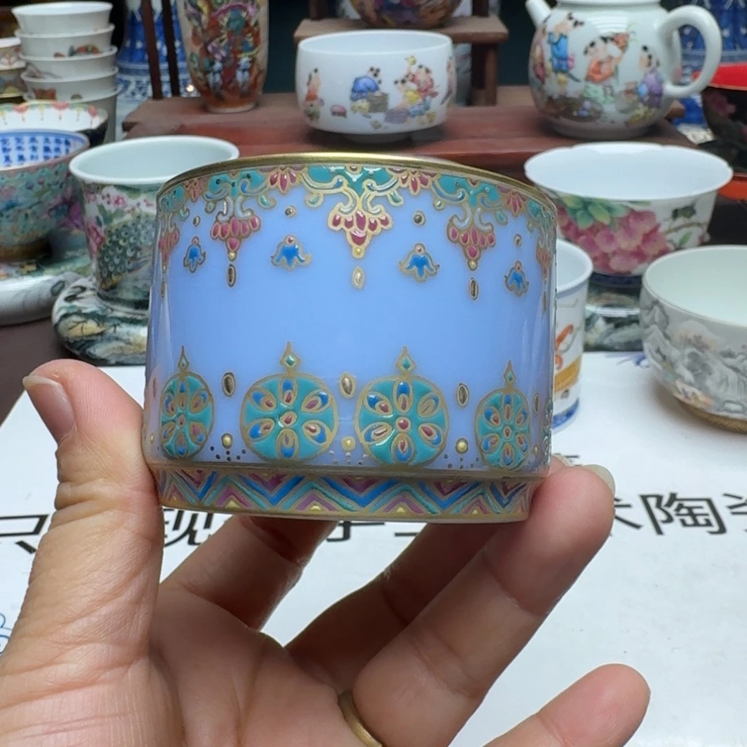景德镇手工手绘展示