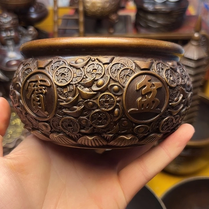 精美铜器摆件下单