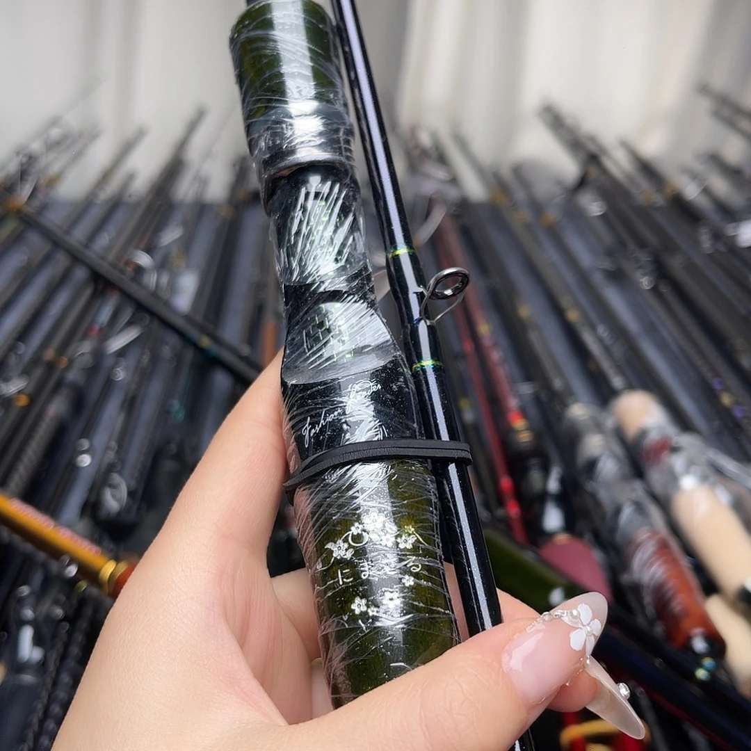 小***亚3.8m碳素2.4m路亚竿