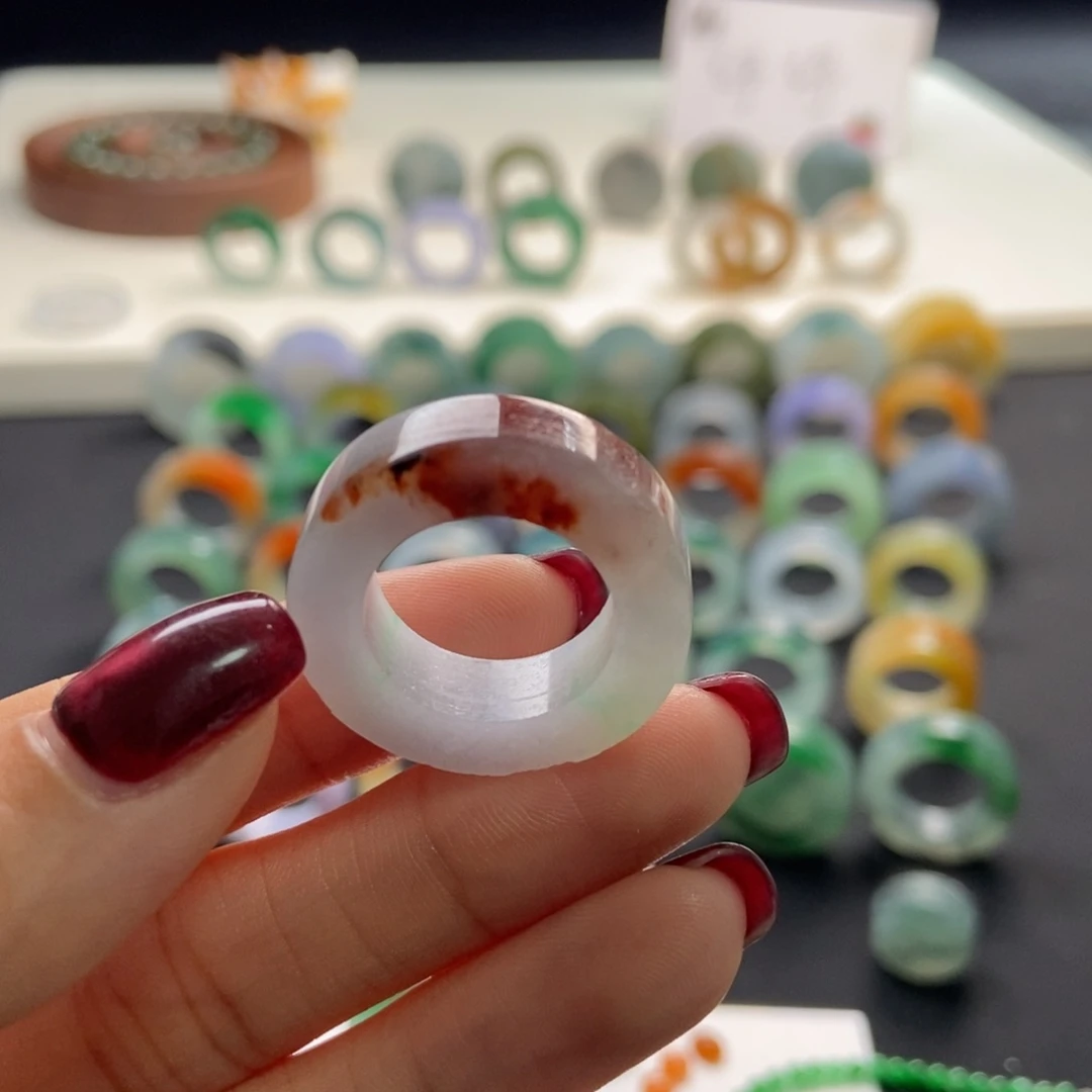 未镶嵌定制翡翠踏雪寻梅10-14