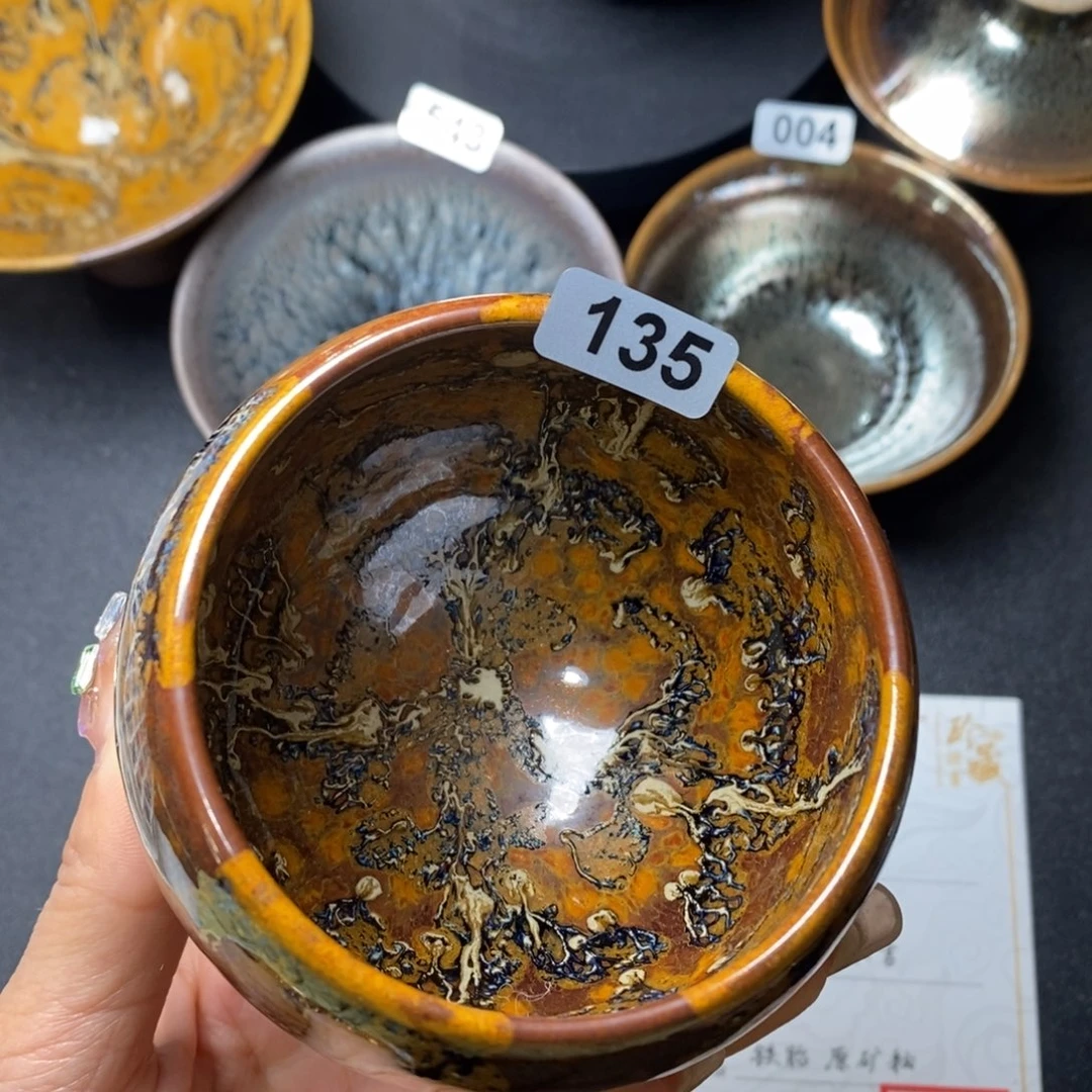 茶盏建窑建盏主人杯135