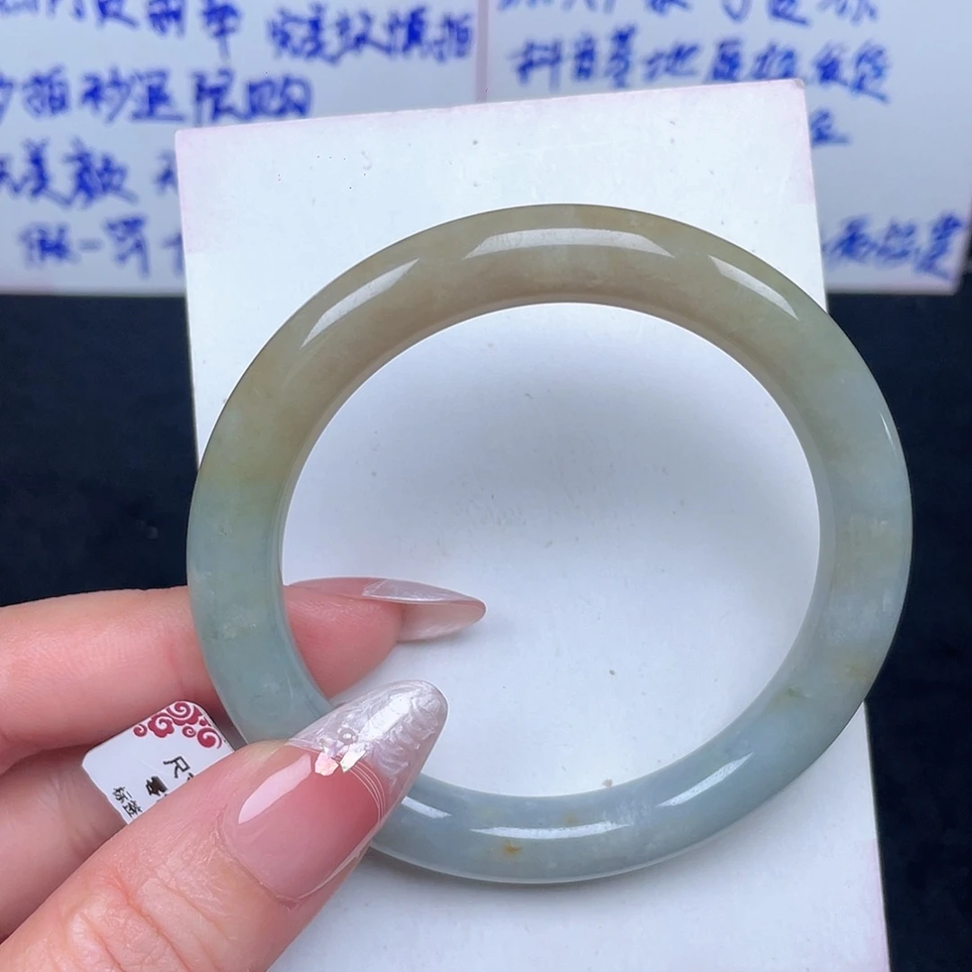 翡翠未镶嵌手镯013