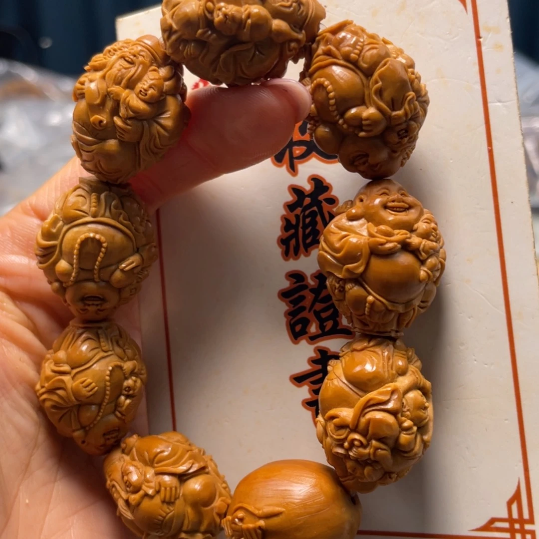 鱼***饭吊坠橄榄核橄榄核