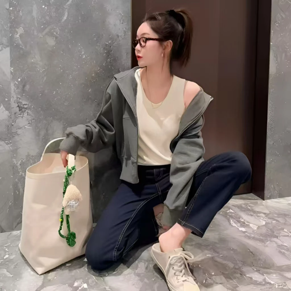 福利---选择对应编码--剪标撤柜春夏黑白色百搭休闲外穿背心女