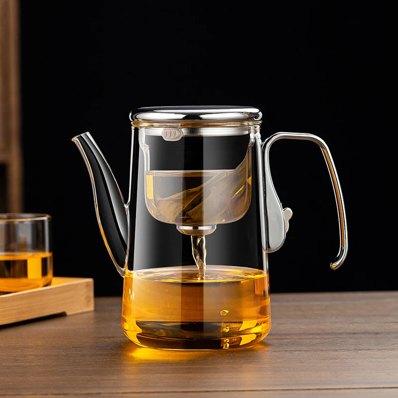 新款磁吸飘逸杯泡茶壶茶水分离泡茶器高档家用办公室茶壶泡茶专用