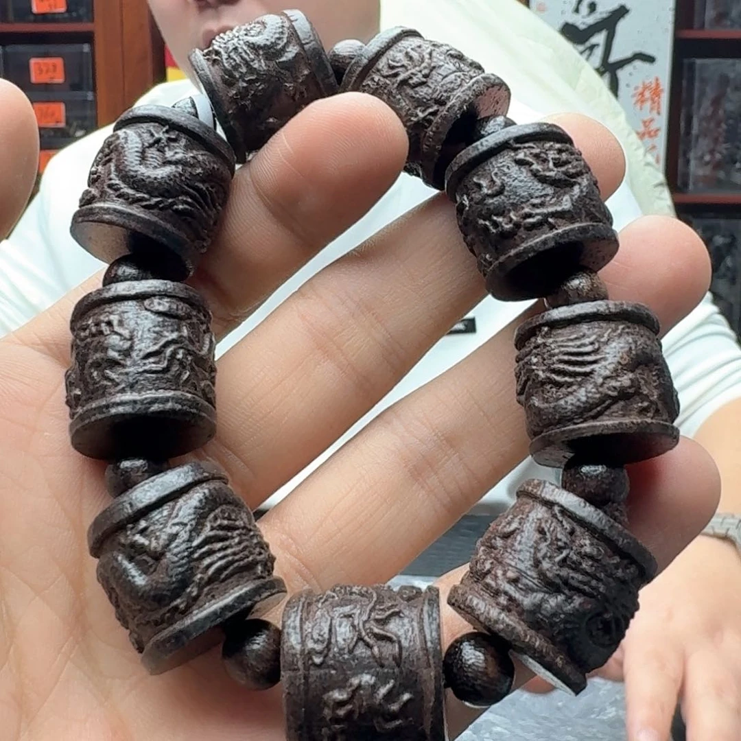 乌木类无事牌手串38