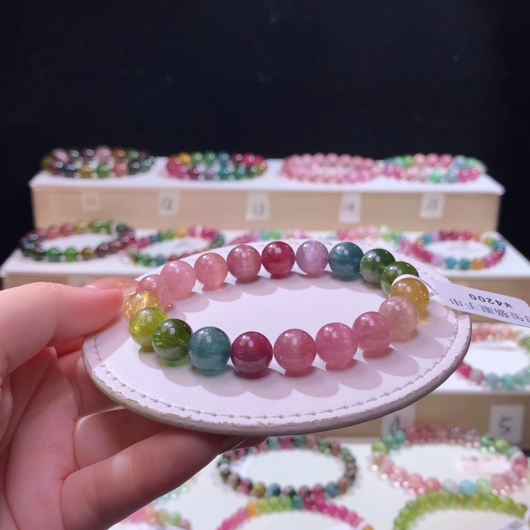 未镶嵌手链碧玺碧玺