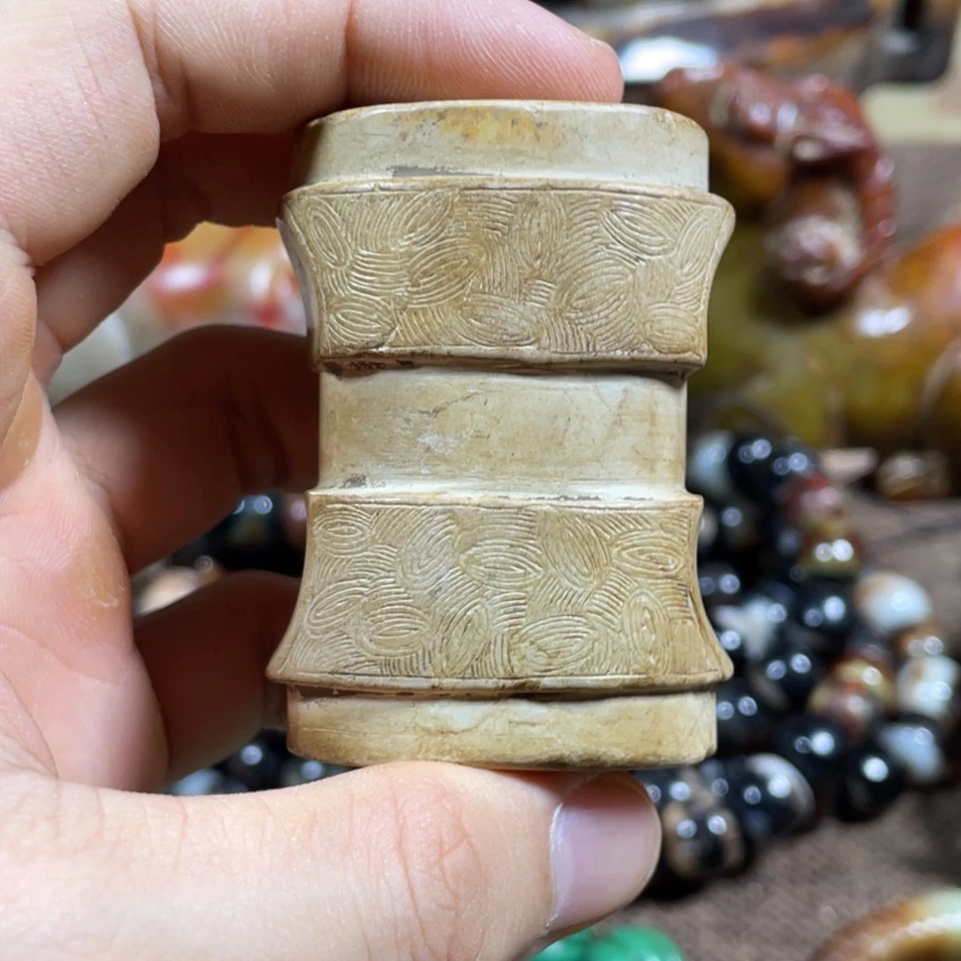 和田玉未镶嵌吊坠(不含链)