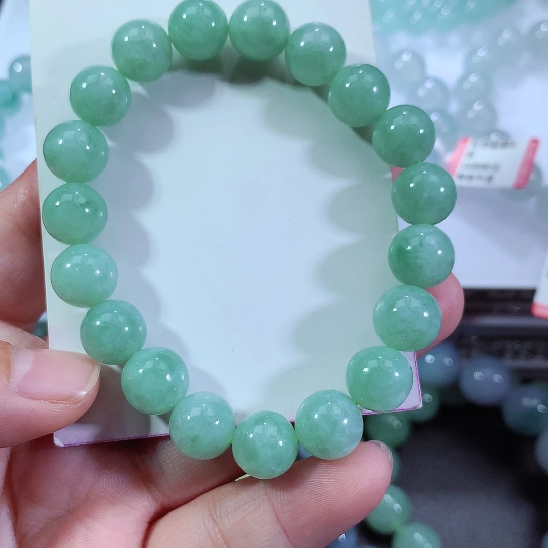 翡翠手链未镶嵌卡10