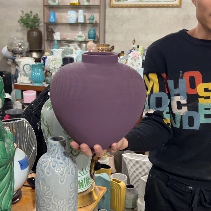 摆件高度23厘米口径7厘米微瑕捡漏