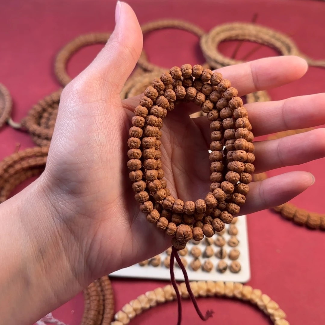 柏香籽/百香籽把件原桩佛手