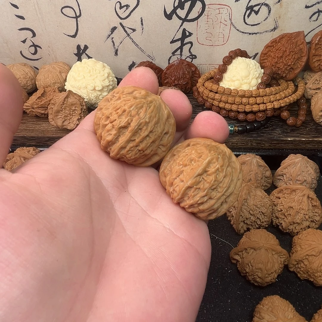 文玩核桃把件原装铁锤妹40尺