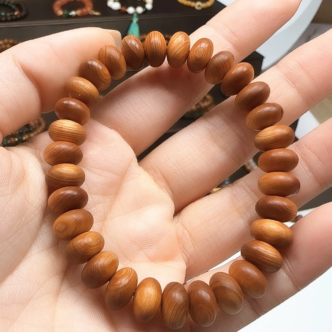 柏木（崖柏）散珠算盘单圈崖柏