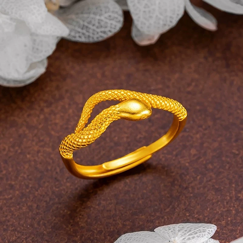合金戒指 合金戒指灵蛇戒指时尚简约