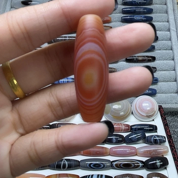 玛瑙/玉髓合金珠宝半成品