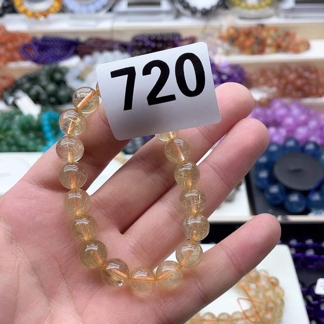 水晶手链未镶嵌?****?天然