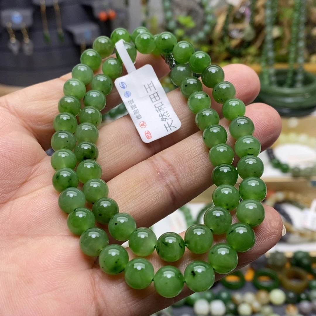 和田玉（碧玉）颈饰未镶嵌49